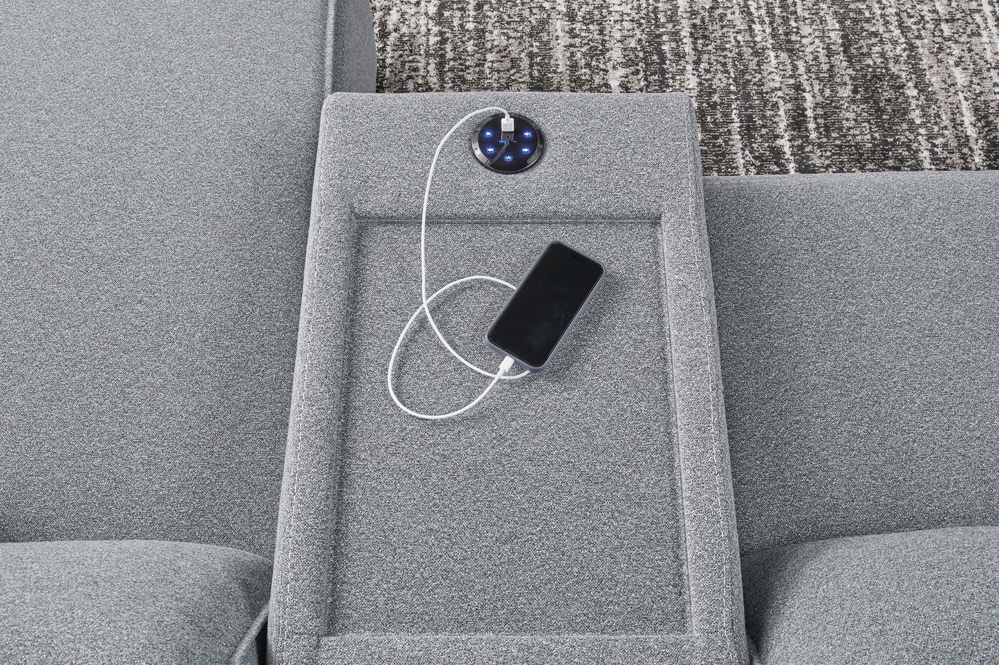 Modmax II 6-Piece Power Reclining Sectional with Chaise and Console