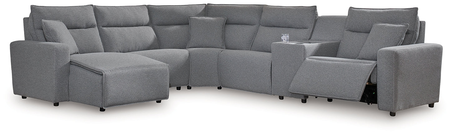 Modmax II 6-Piece Power Reclining Sectional with Chaise and Console