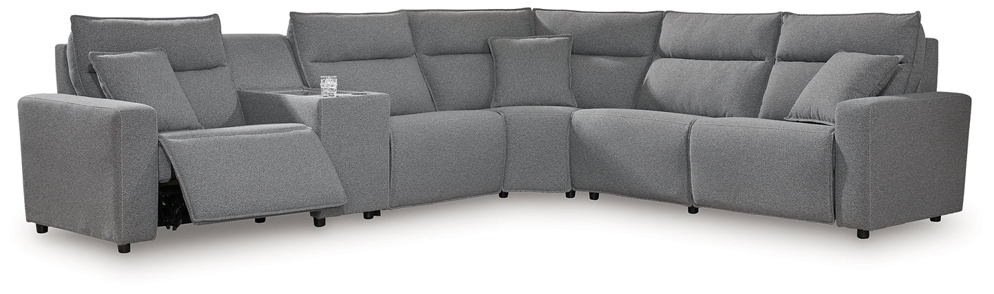 Modmax II 6-Piece Reclining Sectional with Console