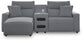 Modmax II 3-Piece Power Reclining Sectional with Chaise and Audio Console