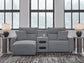 Modmax II 3-Piece Power Reclining Sectional with Chaise and Audio Console