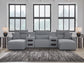Modmax II 5-Piece Power Reclining Sectional with Chaise and Audio Consoles