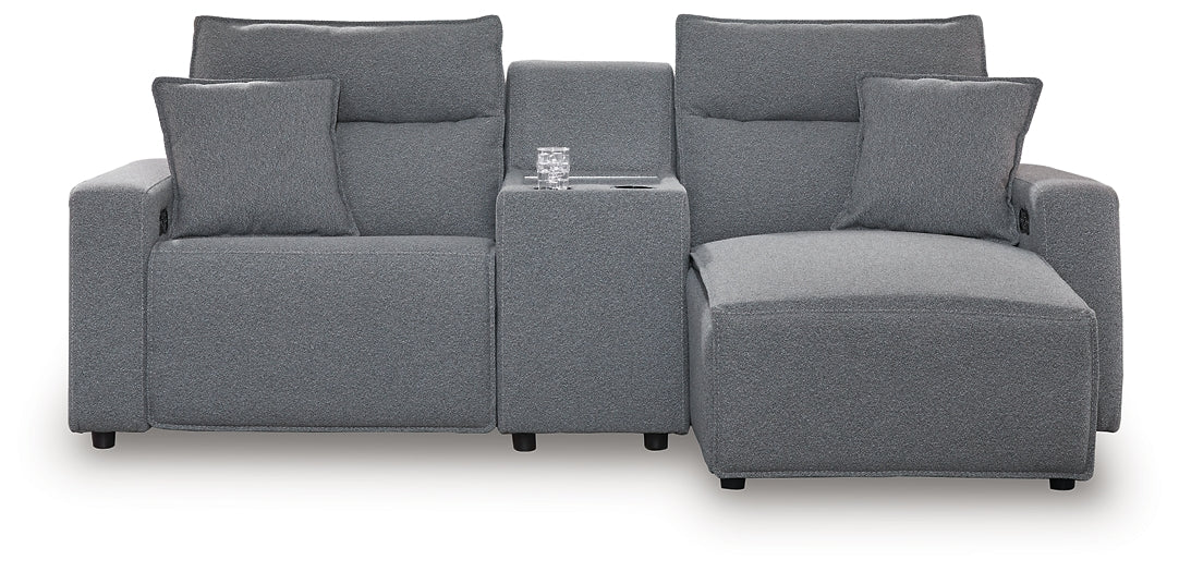 Modmax II 3-Piece Power Reclining Sectional with Chaise and Console