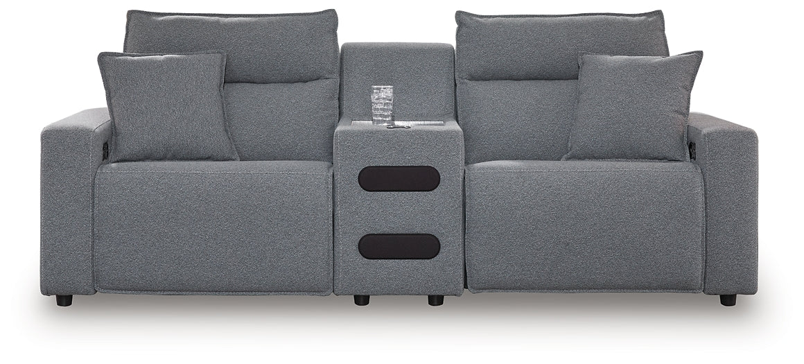 Modmax II 3-Piece Power Reclining Sectional with Audio Console