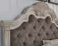 Bruchandi King Upholstered Panel Bed