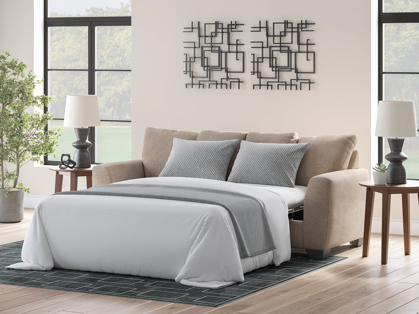 Triston-Peaks Queen Sofa Sleeper