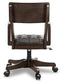 Breckington Home Office Desk with Chair and Storage