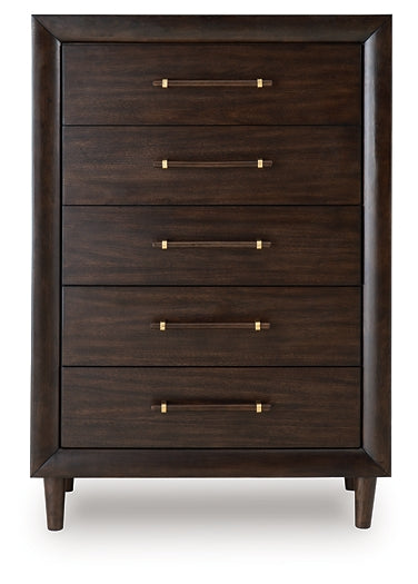 Dantenton Five Drawer Chest