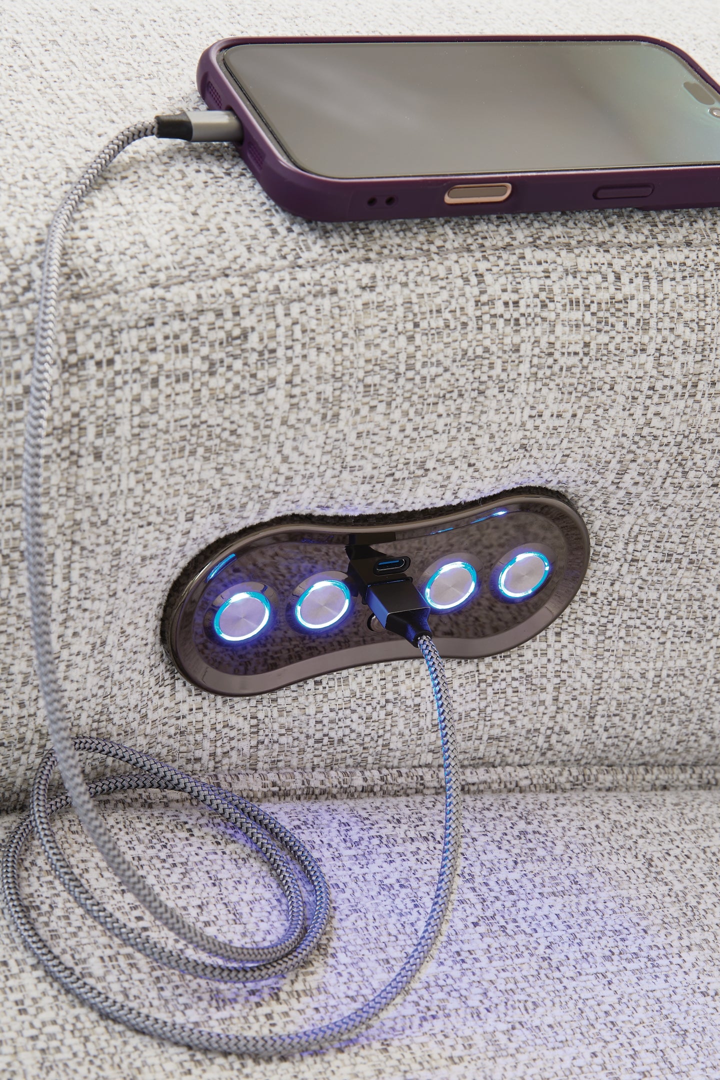 Modmax II 7-Piece Power Reclining Sectional with Audio Consoles