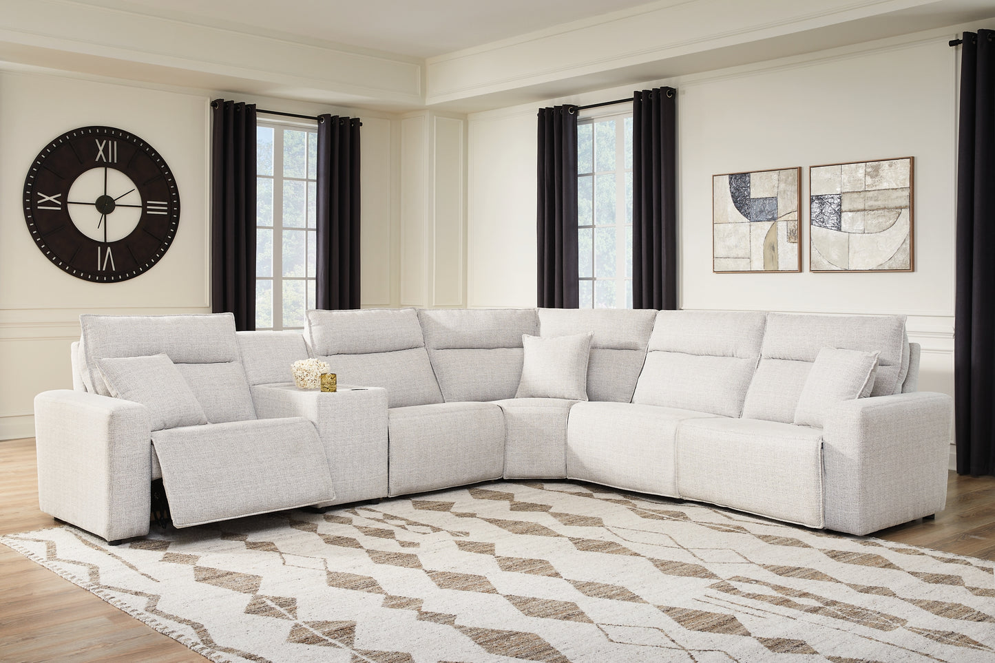 Modmax II 6-Piece Reclining Sectional with Console