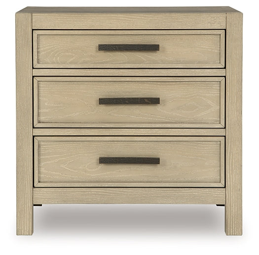 Calmoro Three Drawer Night Stand