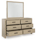 Calmoro Dresser and Mirror