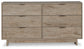 Oliah Six Drawer Dresser
