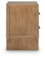 Sherbana Two Drawer Night Stand