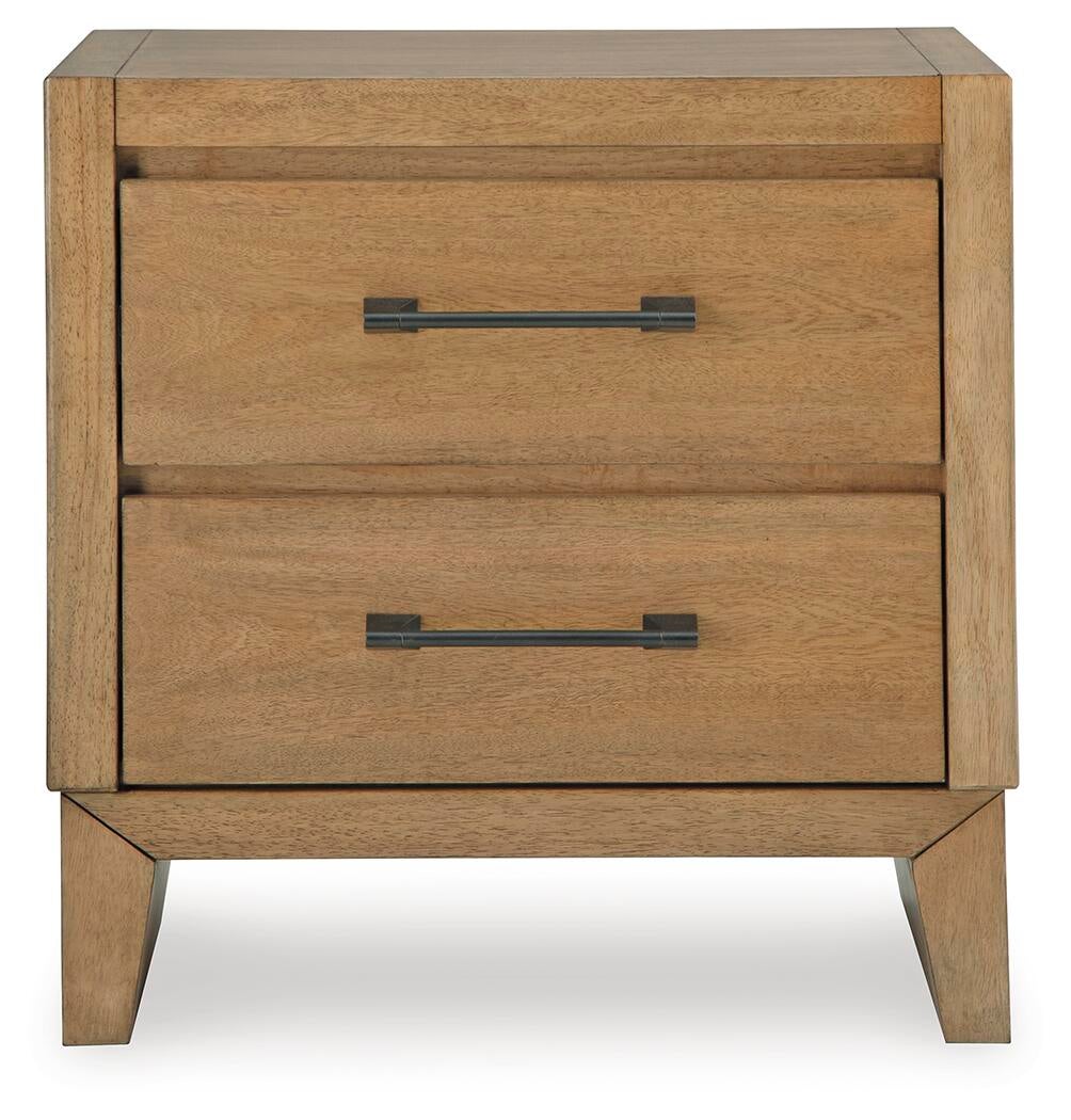 Sherbana Two Drawer Night Stand