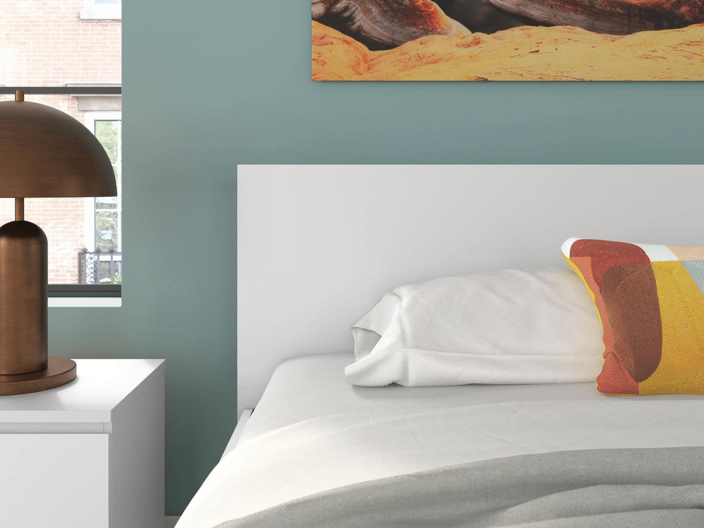 Onita King Panel Platform Bed