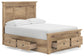 Makidern Full Panel Storage Bed