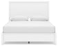 Binterglen Queen Panel Bed with Mirrored Dresser and Nightstand
