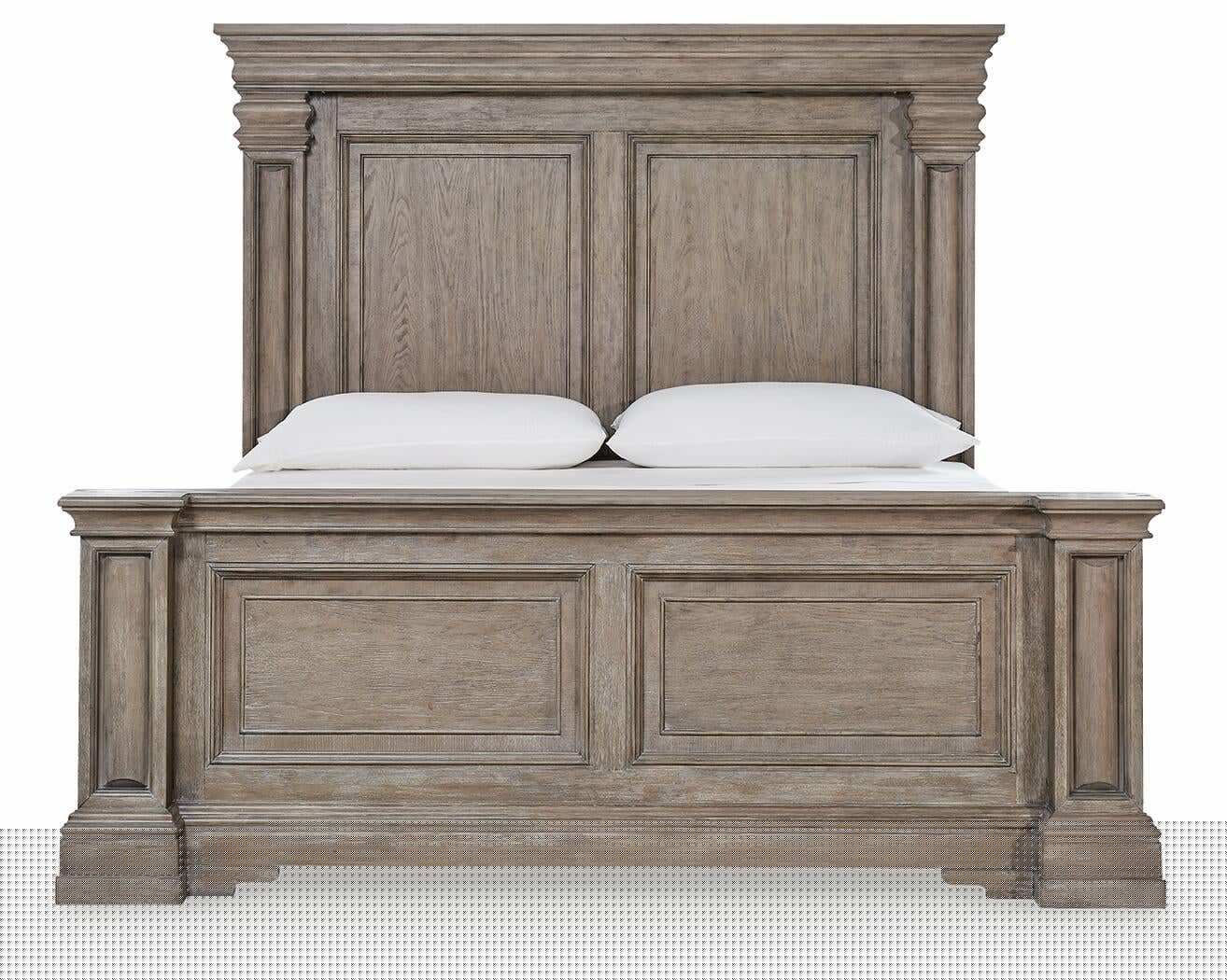 Blairhurst Queen Panel Bed with Mirrored Dresser