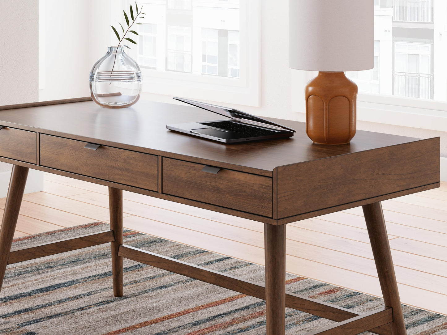Lyncott Home Office Desk with Chair