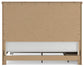 Savonport King Panel Bed with Storage, Dresser and Mirror
