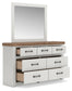 Savonport King Panel Bed, Dresser, Mirror, Chest and Nightstand