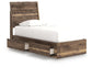 Chirason Twin Panel Bed with Storage