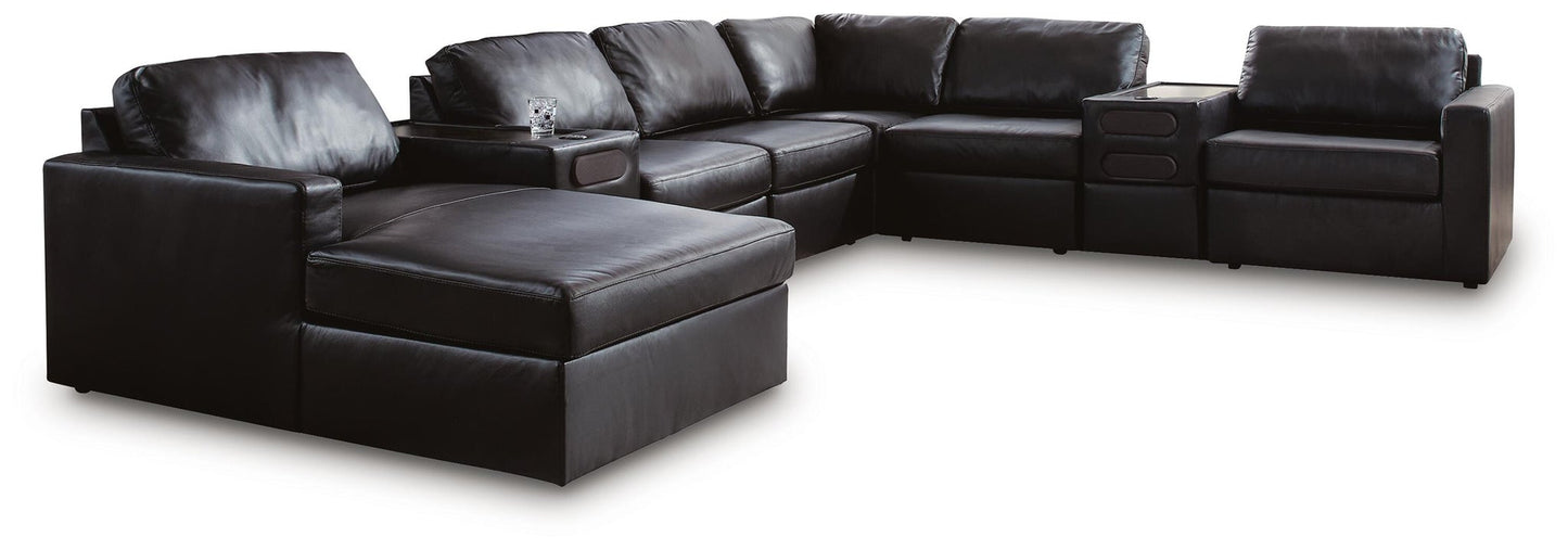 Modmax II 8-Piece Sectional with Chaise and Audio Consoles