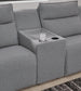 Modmax II 8-Piece Power Reclining Sectional with Console